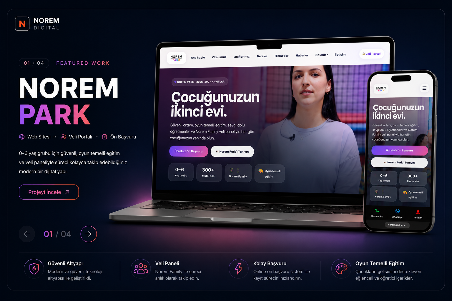 Norem Park - Norem Digital referans projesi